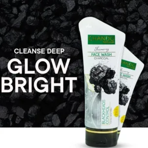 CHANDO Naturals Foaming Face Wash Charcoal – Deep Cleansing & Blackhead Control