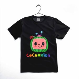 COCOMELON Printed T-Shirt | Cotton Jersey | Kids Casual Wear | Comfortable & Stylish