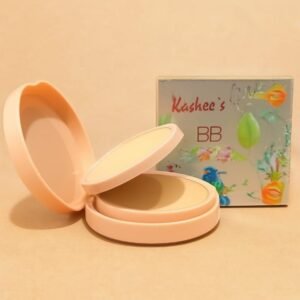 Kashees 2 In 1 Face Powder 110g – Dual Coverage Foundation & Setting Powder with Smooth Matte Finish, Long-Lasting Oil Control Formula for Flawless Everyday Makeup