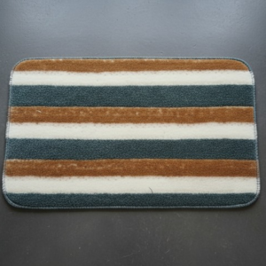 Versatile Absorbent Mat – 25"x16" Ultra-Soft Microfiber Quick-Dry Mat with Non-Slip Backing for Bathroom, Kitchen, and Living Spaces ( Random Design)